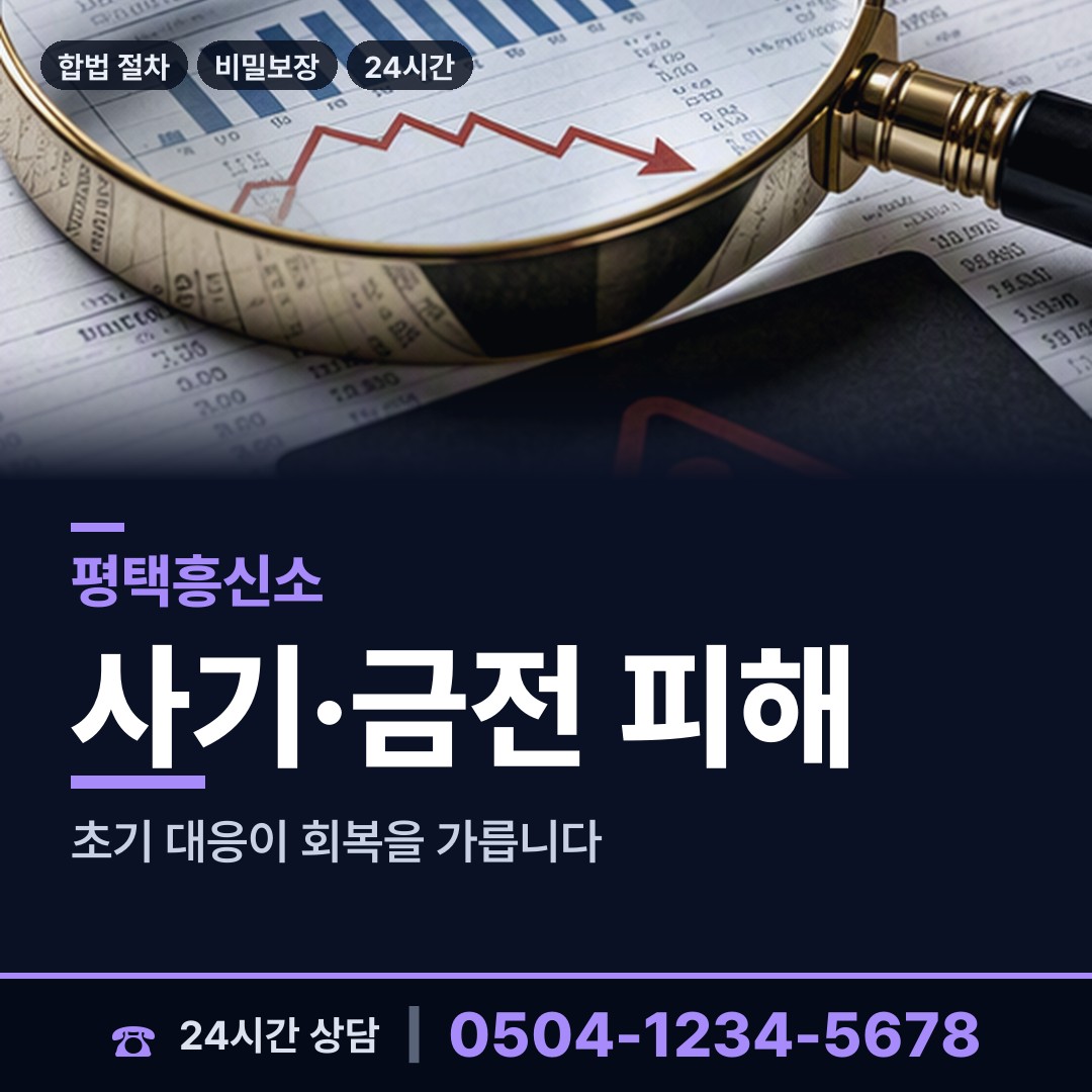 평택 안중읍 민간조사업 상담 안내